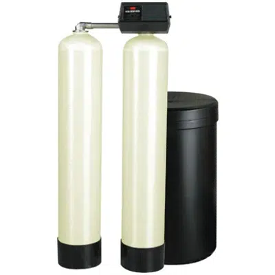 imagen para Meter Demand Twin Alternating Water Softeners for Hardness Reduction. (3-4 Cu. Ft.) - PWS10T (3-4CUFT)