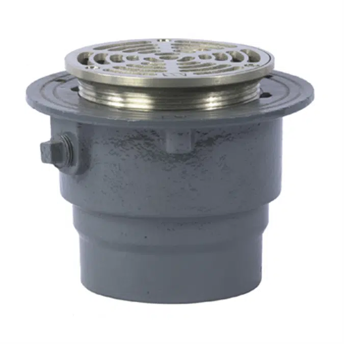 Floor Drain with Round Strainer - FD-200-A