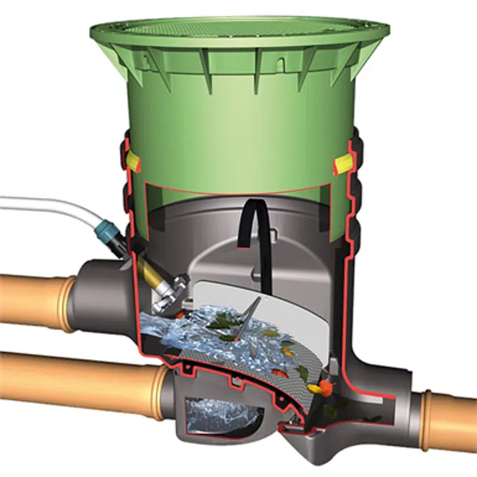 BIM objects - Free download! Cascade Commercial Pre-Filter - RWF-C100 ...