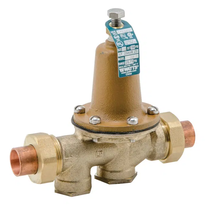 Lead Free* Adjustable Pressure Reducing Valve, Sizes: 1/2 ‒ 2 IN - LF25AUB-Z3