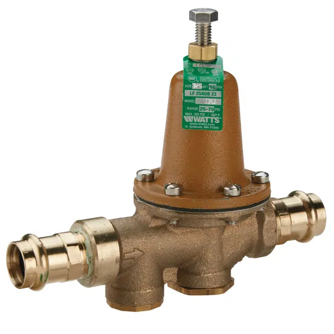 Lead Free* Adjustable Pressure Reducing Valve, Sizes: 1/2 ‒ 2 IN - LF25AUB-Z3