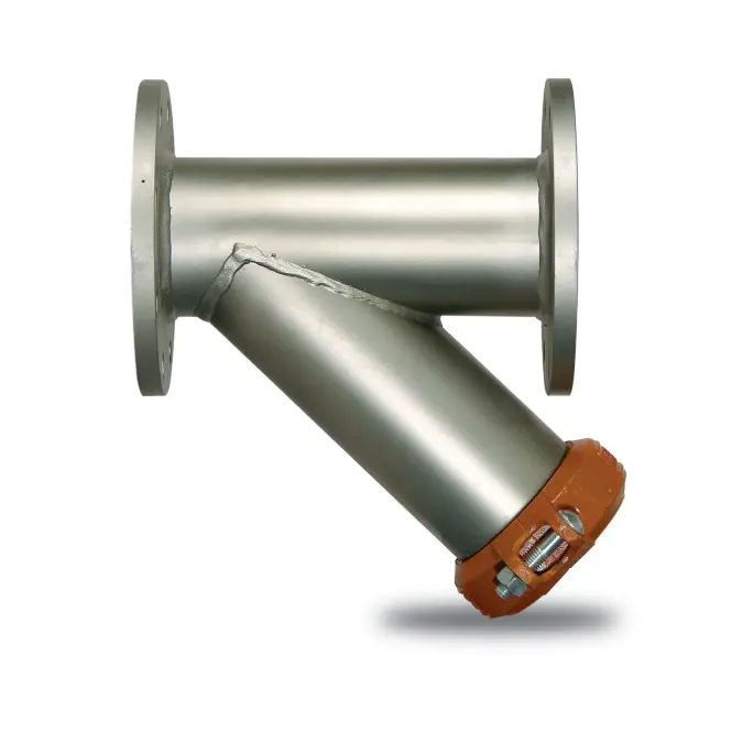 Wye-Pattern Strainers, Stainless Steel, Flanged and Grooved - 77F-SS, 77G-SS