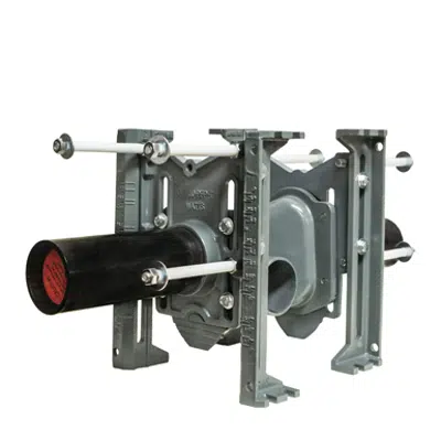 Image for Industry Standard Back-to-Back Horizontal Adjustable Closet Carrier - ISCA-101-D-T