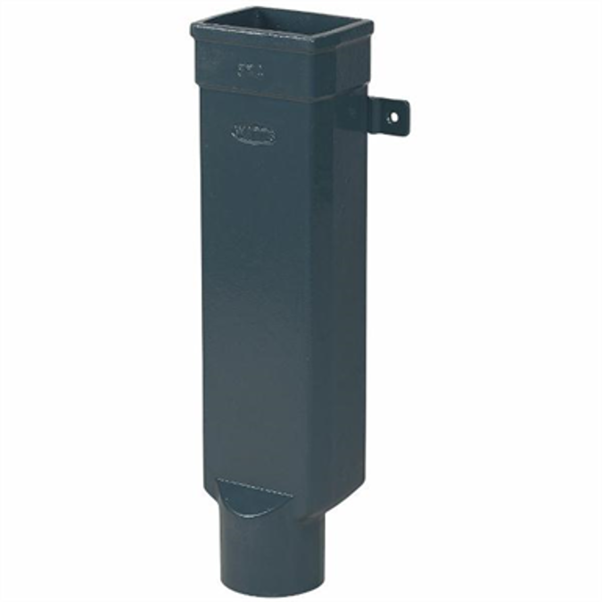 BIM objects - Free download! 5 in. x 4 in. Downspout Boot - RD-980 ...