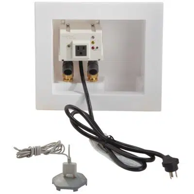 Image for IntelliFlow Washing Machine Smart Water Shutoff with Wall Box - A2C-SC-WB