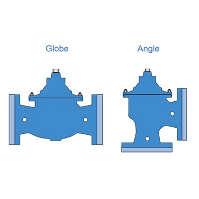 Single Chamber Control Valve - Full Port - F100