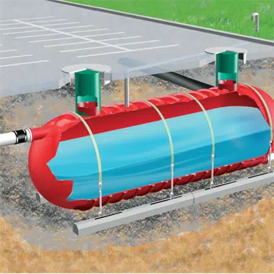 afbeelding voor Underground FRP Tanks - RWT-FRP