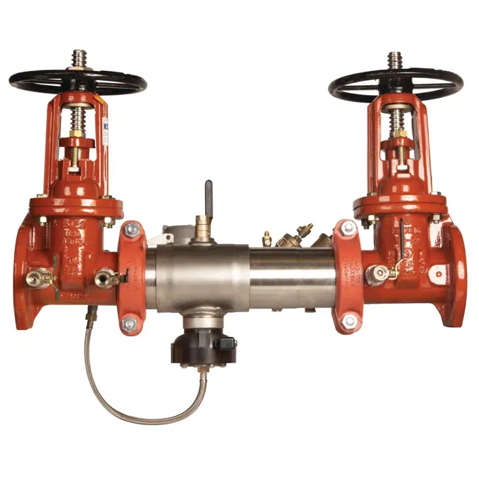 Reduced Pressure Detector Assembly Backflow Preventers with Flood Sensor, Stainless Steel – Sizes 2 1/2 – 10 IN - 957RPDA-FS