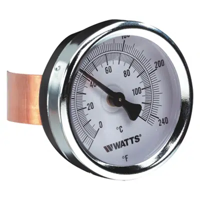 Immagine per Pipe-Mount Bimetal Thermometer - TBP