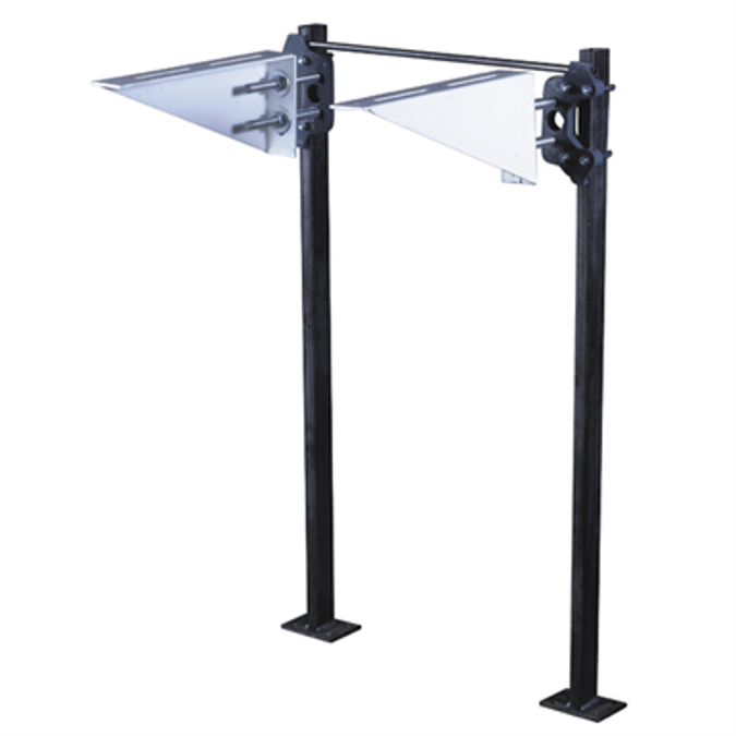 BIM objects Free download! Floor Mounted Lavatory Carrier with