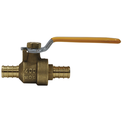 Image for 2-Piece, Full Port, Lead Free* Brass Ball Valves with PEX Ends - LFFBV-PEX