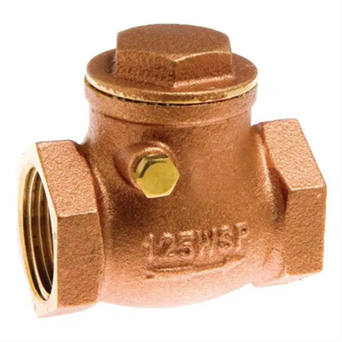 Lead Free* Brass Swing Check Valves - LFWCV, LFWCVS