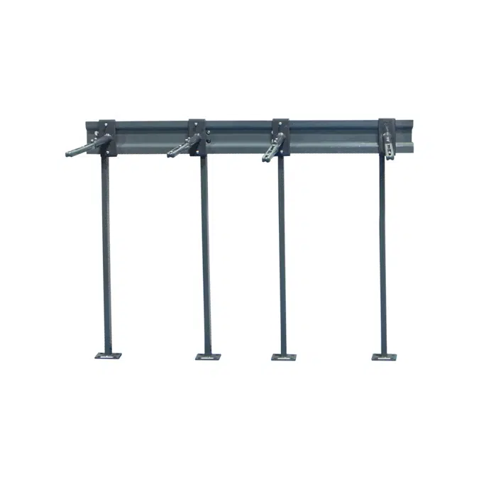 Floor Mounted Concealed Arm Track Lavatory Carrier - TCA-411