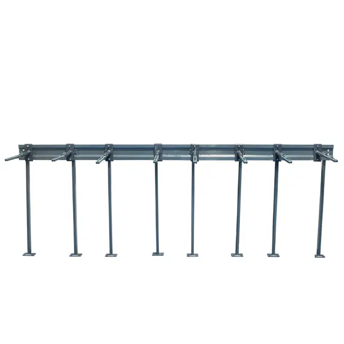 Floor Mounted Concealed Arm Track Lavatory Carrier - TCA-411