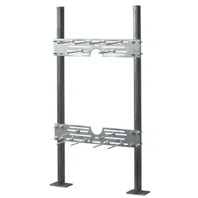 Floor Mounted Urinal Carrier with Bearing Plate - CA-321 için görüntü