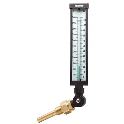 afbeelding voor Lead Free* Liquid-Fill, Adjustable Angle Thermometer - LFTA