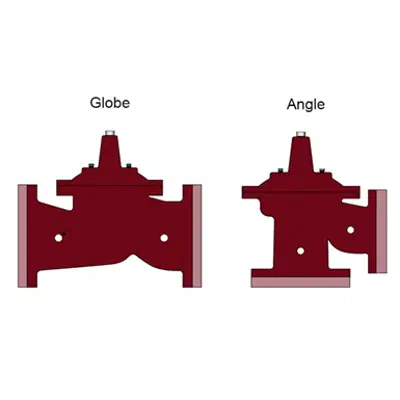 billede til Single Chamber Control Valve - Reduced Port - M6100, M61100