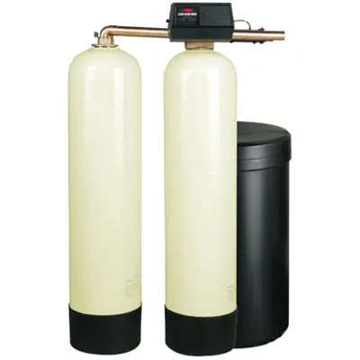 bilde for Meter Demand Twin Alternating Water Softeners for Hardness Reduction (3-10 Cu. Ft.) - PWS15T (3-10CUFT)
