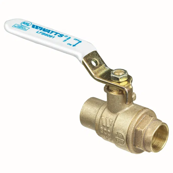 2-Piece, Full Port, Lead Free* Bronze Ball Valves - LFB6090