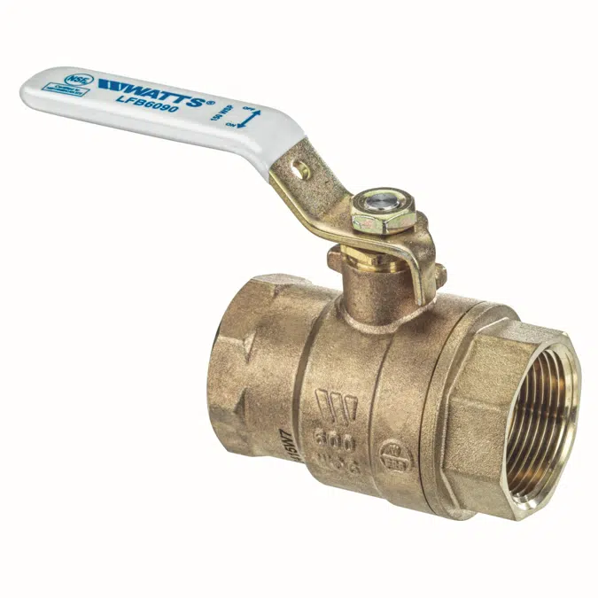 2-Piece, Full Port, Lead Free* Bronze Ball Valves - LFB6090