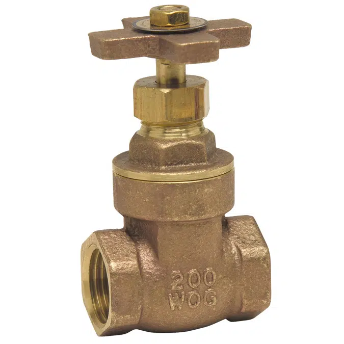 Brass Cross-Handle Gate Valves - WGV-X