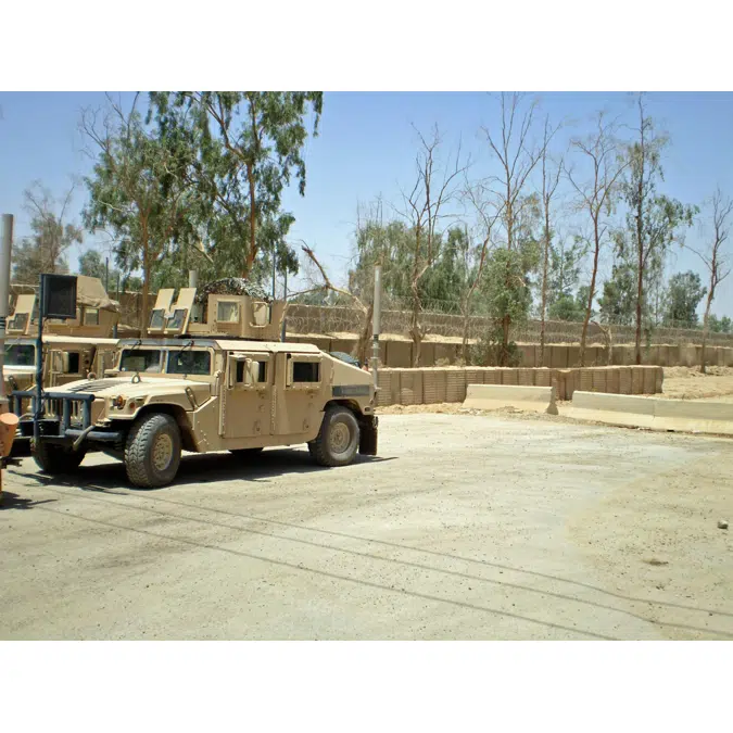 HESCO MIL 1 Earth Filled Defensive Barrier