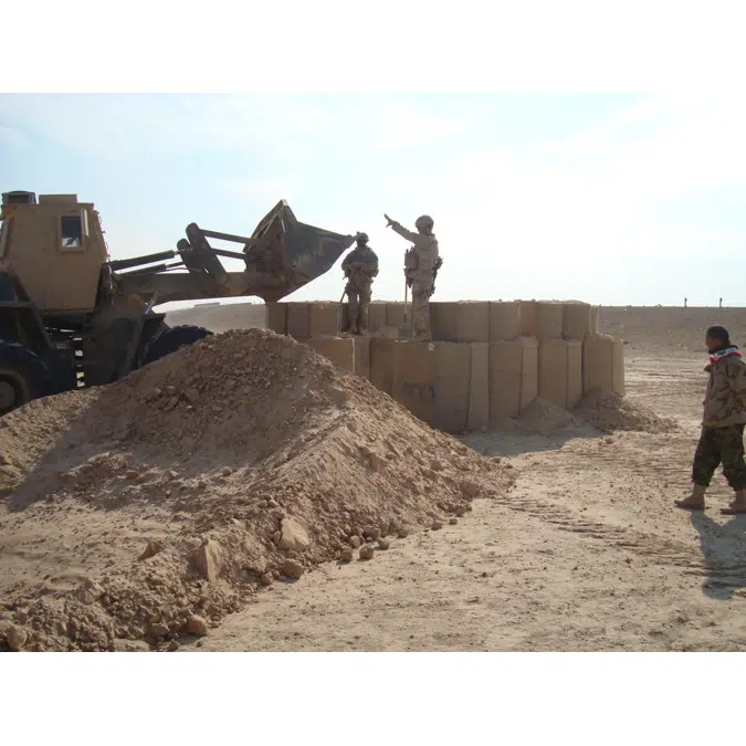 HESCO MIL 1 Earth Filled Defensive Barrier