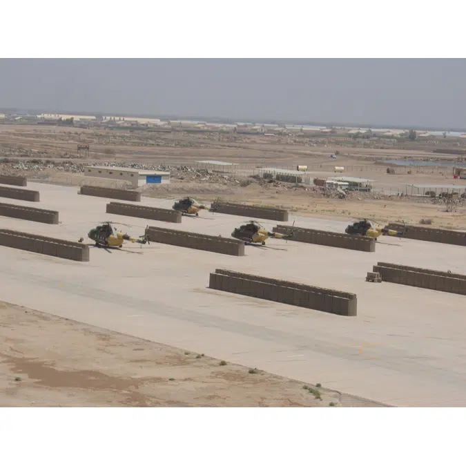 HESCO MIL 1 Earth Filled Defensive Barrier