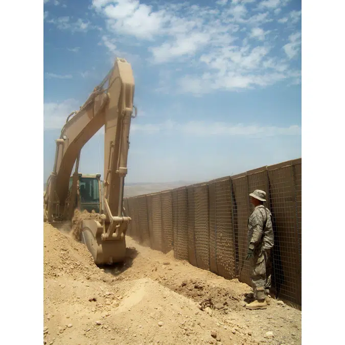 HESCO MIL 1 Earth Filled Defensive Barrier