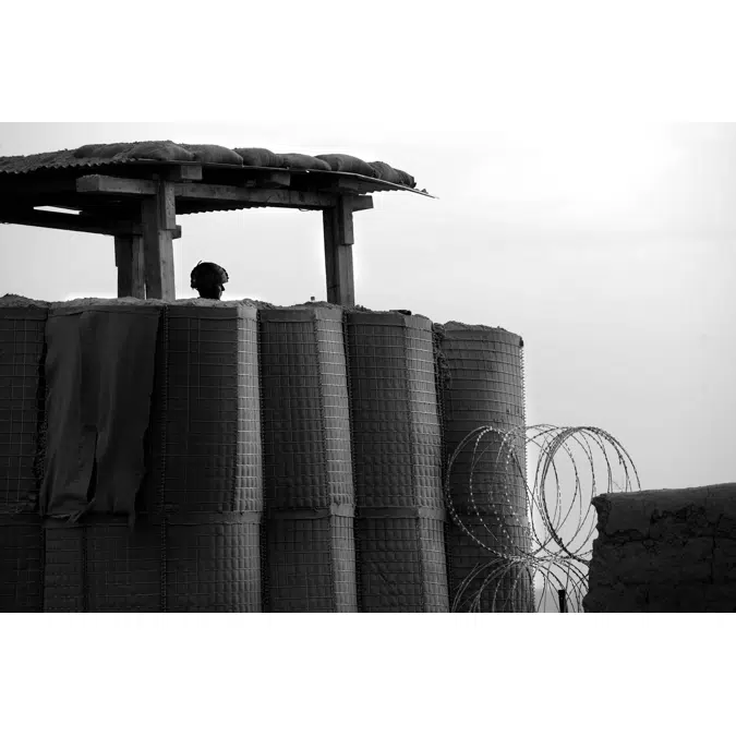 HESCO MIL 7 Earth Filled Defensive Barrier