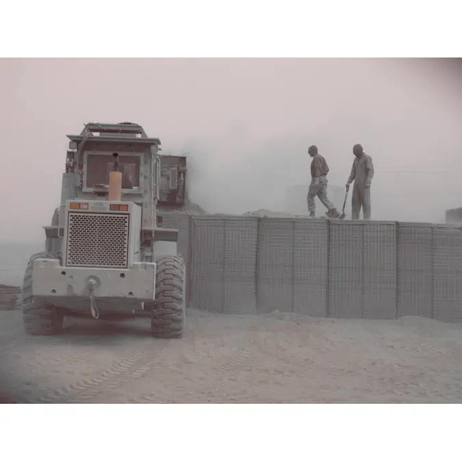 HESCO MIL 7 Earth Filled Defensive Barrier