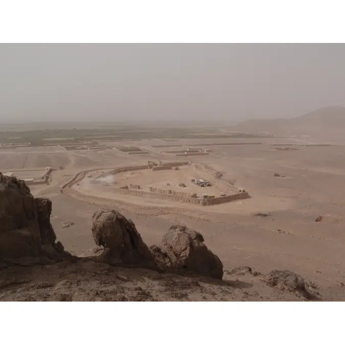 HESCO MIL 3 Earth Filled Defensive Barrier