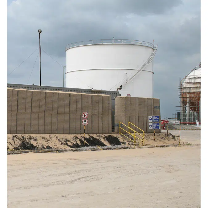 HESCO MIL 10B CL Earth Filled Defensive Barrier