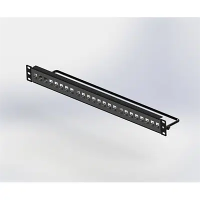 Flex Patch Panel (MDVO), 24-port, 1U图像