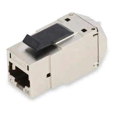 imagem para Copper-RJ45-Shielded Jack-5E