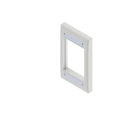 imagem para MediaFlex Angled Edge Faceplates, Single-Gang