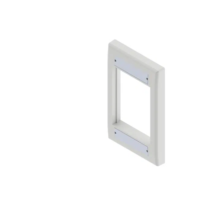 MediaFlex Angled Edge Faceplates, Single-Gang