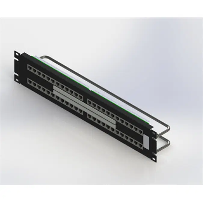 CAT 6 HDPP (110 In-Line Termination), 48-port, 2U