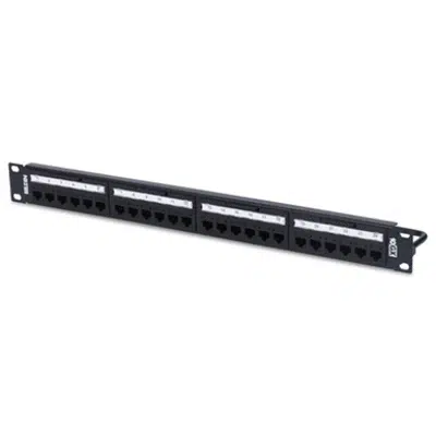 bild för 10GX REVConnect Patch Panel (Preloaded), 24-port, 1U, Black