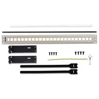 Obrázek pro KeyConnect Shielded Patch Panels, 24-port, 1U