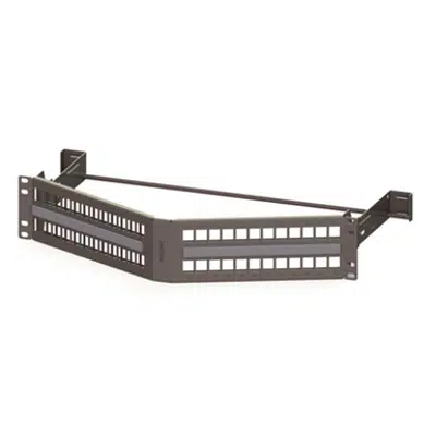 Image for KeyConnect Shielded Angled Patch Panels, 48-port, 2U
