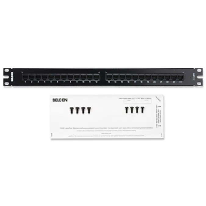 CAT 5E HDPP (BIX), 24-port, 1U