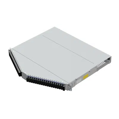 billede til XHD 1U Angled Patch Panel 76P Pre-Term OS2 ALT (White)