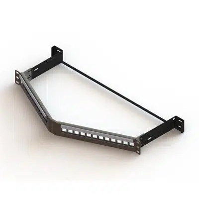 Image for KeyConnect Shielded Angled Patch Panels, 24-port, 1U