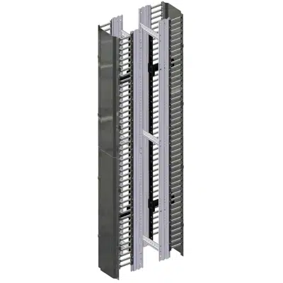 Image for Double-Sided High Density Vertical Cable Managers with Doors