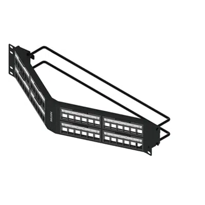 imazhi i REVConnect Angled Patch Panel , 48-port, 2U, Black