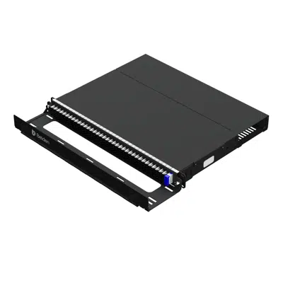 Immagine per XHD 1U Patch Panel 76P, 1 Tray Empty Black