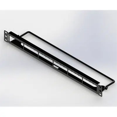 Image for KeyConnect Front-Loading Patch Panel, 24-port, 1U
