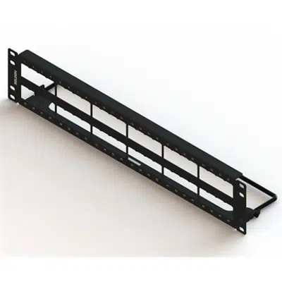 Image for KeyConnect Front-Loading Patch Panel, 48-port, 2U