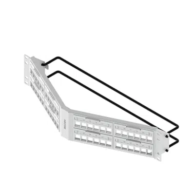 Image for REVConnect Angled Patch Panel&nbsp;, 48-port, 2U, White